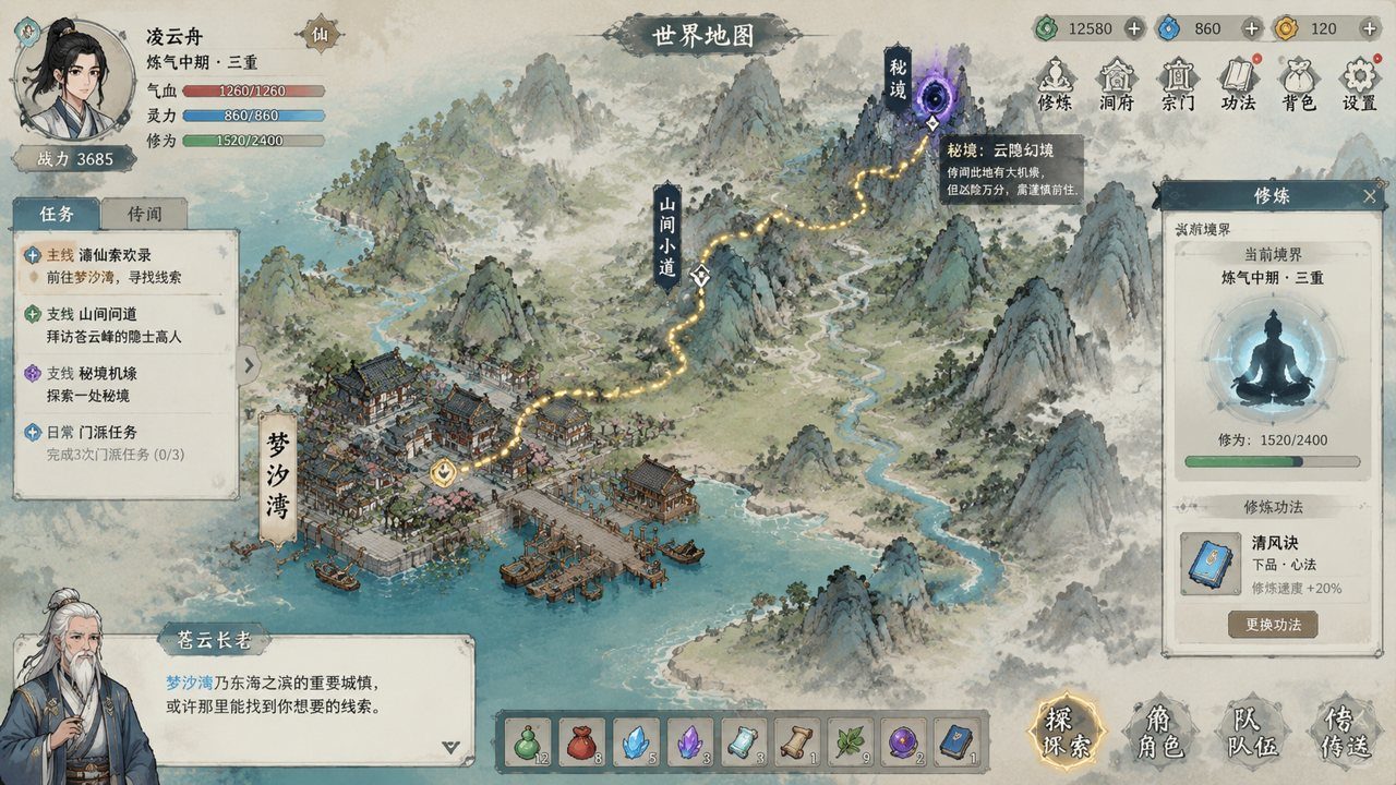 谪仙索欢录 支线内容 资料图 7